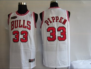NBA Jersey Chicago Bulls 33# Pippen white