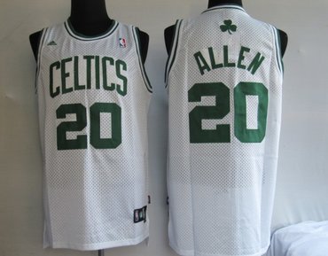 NBA Jersey Boston Celtlcs 5# GARNETT white(Swingman