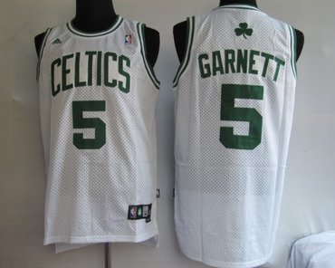 NBA Jersey Boston Celtlcs 5# GARNETT white