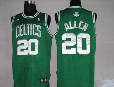 NBA Jersey Boston Celtlcs 20# ALLEN green