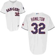 Texas Rangers Josh Hamilton 32 Home white