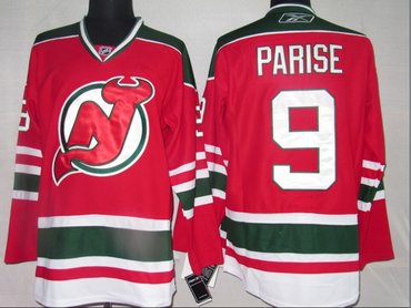 NHL Jerseys New Jersey Devils 9# PARISE red1