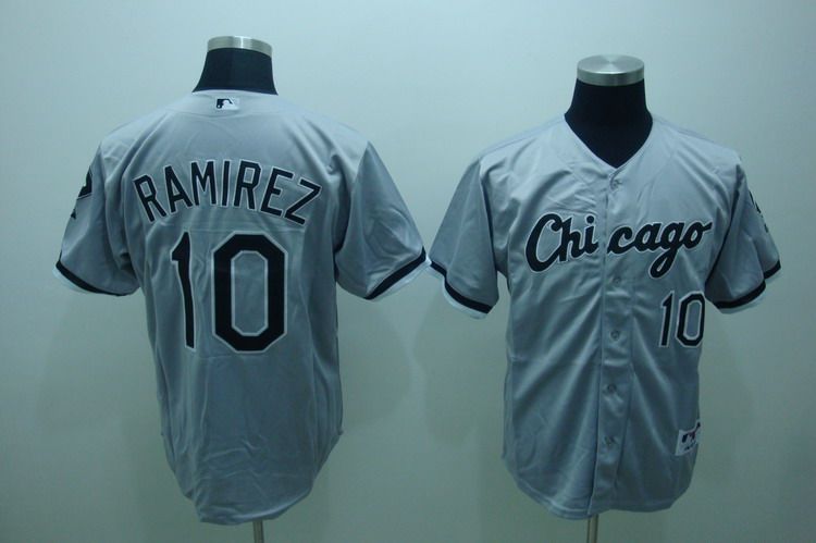 MLB Jerseys Chicago White Sox #10 Ramirez grey Jersey