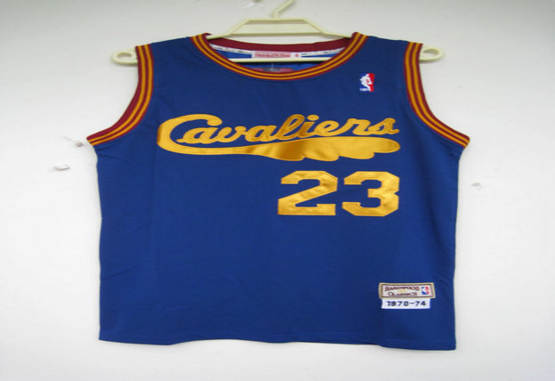 NBA JERSEYS Cleveland Cavaliers #23 LeBron James Swingman blue