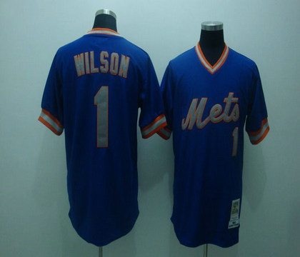 mlb new york mets 1# Milson black jerseys