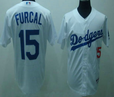 MLB Jerseys Los Angeles Dodgers 15# FURGAL White