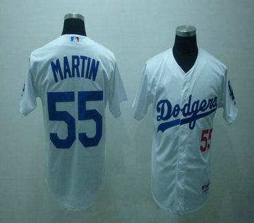 MLB Jerseys Los Angeles Dodgers 55# MARTIN White
