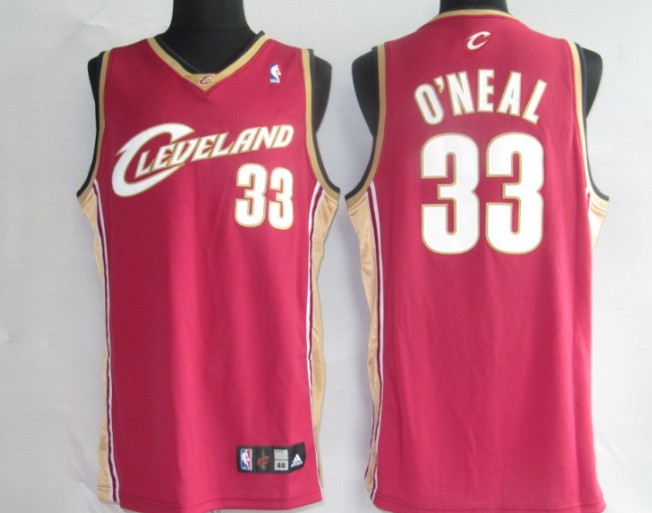 NBA Jerseys Cleveland Cavallers 33# Oneal red