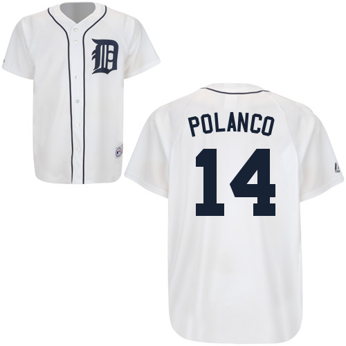 Mlb jerseys Detroit Tigers 14 P.Polanco Home