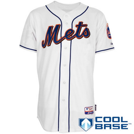 New York Mets 5 David Wright white cool base jerseys