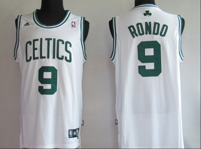 NBA Jersey Boston Celtlcs 9# Rondo White