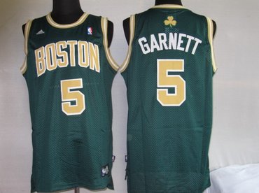 NBA Jersey Boston Celtlcs 5# GARNETT green