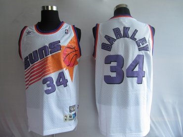 NBA Jerseys Phoenlx Suns 34# BARKLEY white