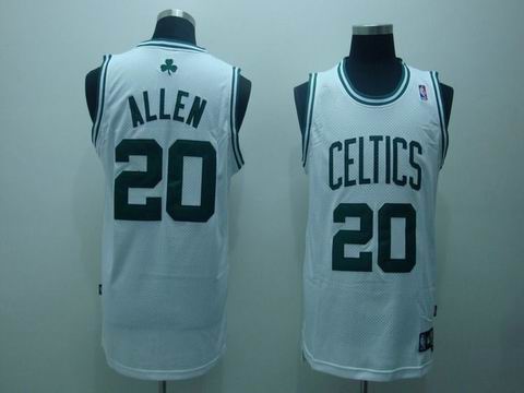 nba boston celtics #20 allen whtie(special edition)