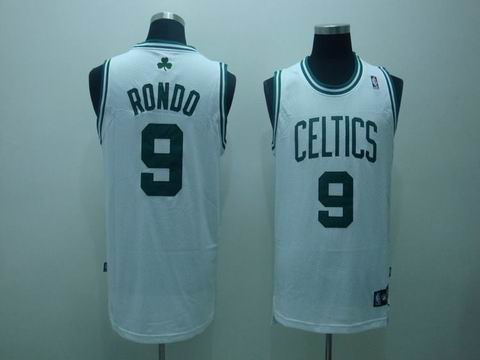 nba boston celtics #9 rondn white(special edition)