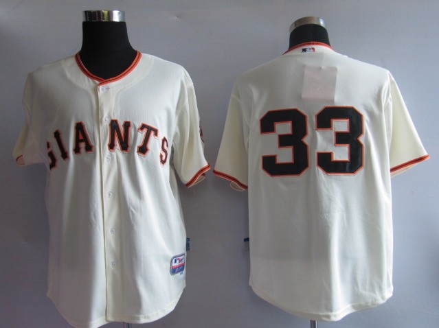 MLB Jerseys San Francisco Giants 33# Rowand cream