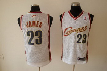 CAVALIERS 23 LEBRON JAMES white SWINGMAN jerseys CAVALIERS 23 LEBRON JAMES white SWINGMAN jerseys