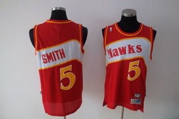 Atlanta Hawks 5 SMITH red SWINGMAN Jersey Atlanta Hawks 5 SMITH red SWINGMAN Jersey