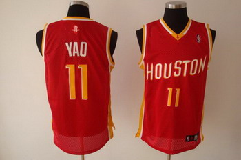 Houston Rockets 11 YAO red SWINGMAN jerseys Houston Rockets 11 YAO red SWINGMAN jerseys