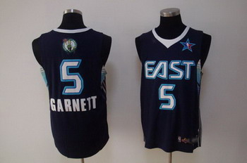 2009 ALL STAR EAST 5 GARNETT blue SWINGMAN jerseys 2009 ALL STAR EAST 5 GARNETT blue SWINGMAN jerseys