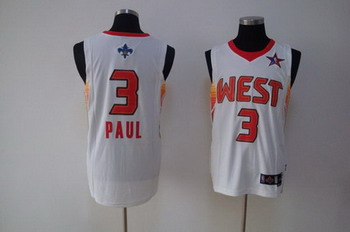 2009 ALL STAR WEST 3 PAUL white SWINGMAN jerseys 2009 ALL STAR WEST 3 PAUL white SWINGMAN jerseys