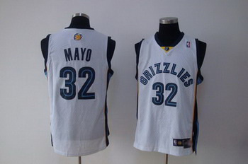 Memphis Grizzlies 32 MAYO white SWINGMAN jerseys Memphis Grizzlies 32 MAYO white SWINGMAN jerseys