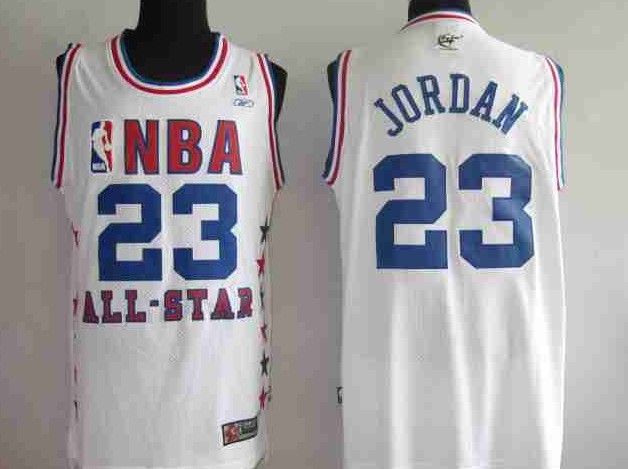 NBA Jersey Chicago Bulls 23# Jordan white [2010 ALL STAR