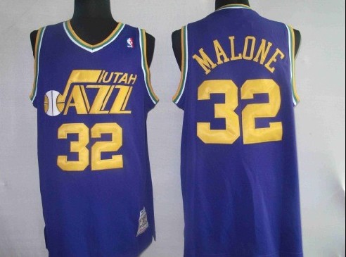 NBA Jerseys Utah Jazz 32# MALONE Purple