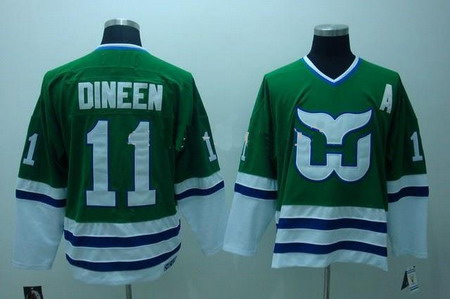 Hartford Whalers jerseys 11 DINEEN green color Hockey Jerseys Hartford Whalers jerseys 11 DINEEN green color Hockey Jerseys