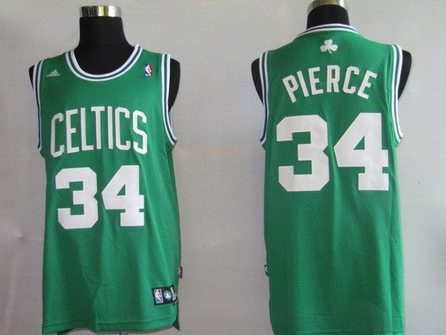 NBA Jersey Boston Celtlcs 34# Pierce Green(Swingman