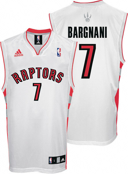 Toronto Raptors #7 Andrea Bargnani Swingman Home Jersey