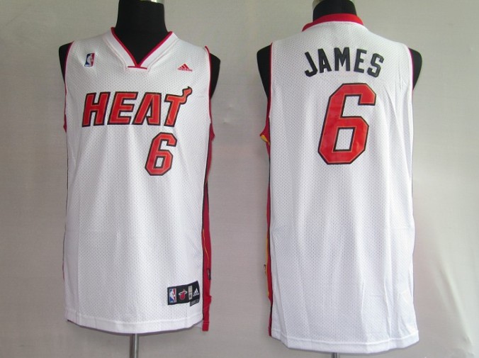 NBA Jerseys Miami Heat 6# James White [SWINGMAN
