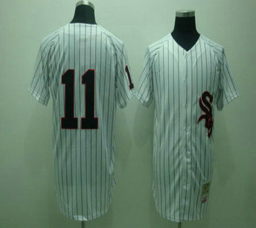 Chicago White Sox 11 Luis APARICIO Cream Jerseys Mitchell and Ness
