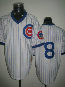 Chicago Cubs #8 Dawson White (blue strip)Jerseys