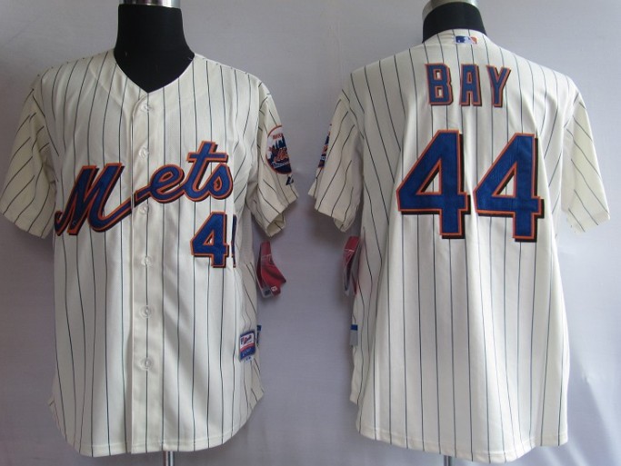 MLB Jerseys New York Mets 44# BAY CREAM