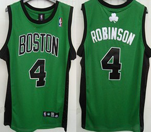 Boston Celtics #4 Robinson Green With Black Swingman Jersey