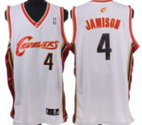 Cleveland Cavaliers #4 Jamison White Jersey