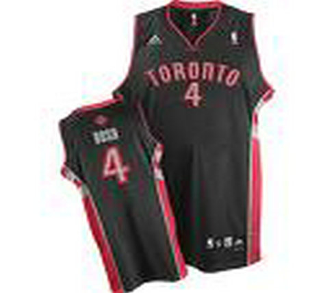 Toronto Raptors #4 Chris Bosh Black Jersey