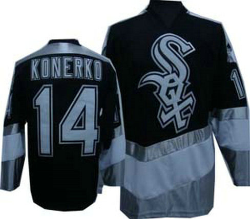 White Sox #14 QUENTIN New Black Jersey White Sox #14 QUENTIN New Black Jersey