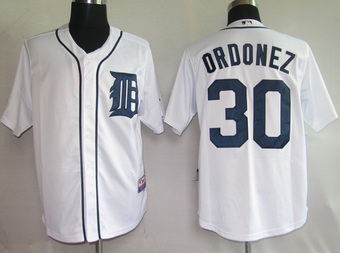 Detroit Tigers 30# Ordonez White