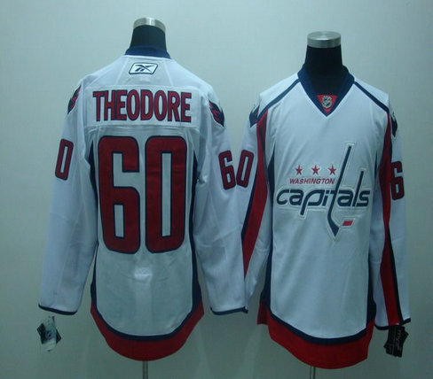 Washington Capitals 60 white Jerseys