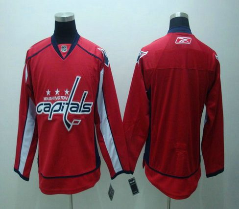 Washington Capitals Blank red Jerseys