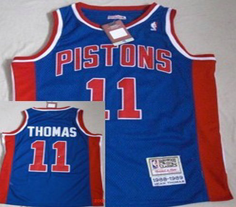 Philadelphia Sixers #11 Thomas Blue Throwback Swingman Jersey Philadelphia Sixers #11 Thomas Blue Throwback Swingman Jersey