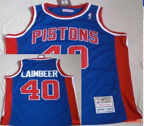Philadelphia Sixers #40 Laimbeer Blue Throwback Swingman Jersey Philadelphia Sixers #40 Laimbeer Blue Throwback Swingman Jersey