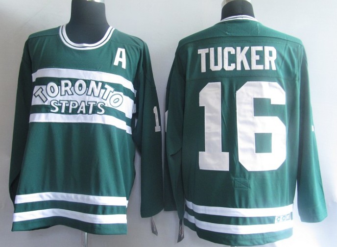 NHL Jerseys Pittaburgh Toronto Maple Leafs 16# Tucker Green CCM