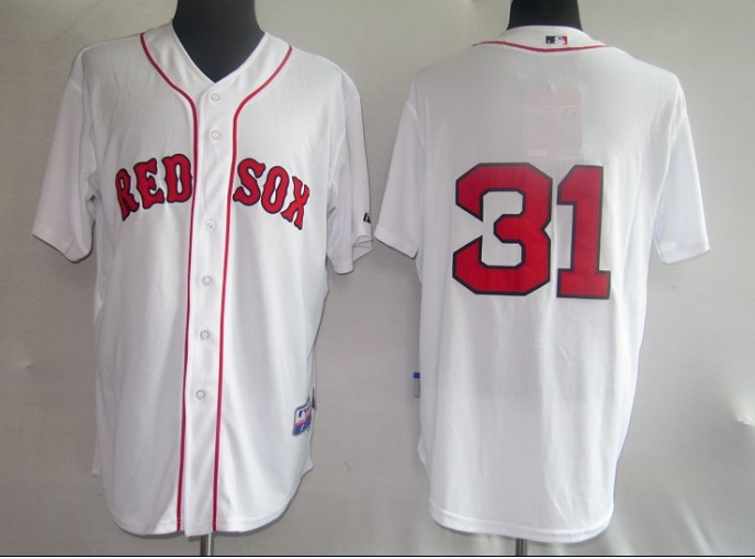 MLB Jerseys Boston Red Sox 31 Lester white