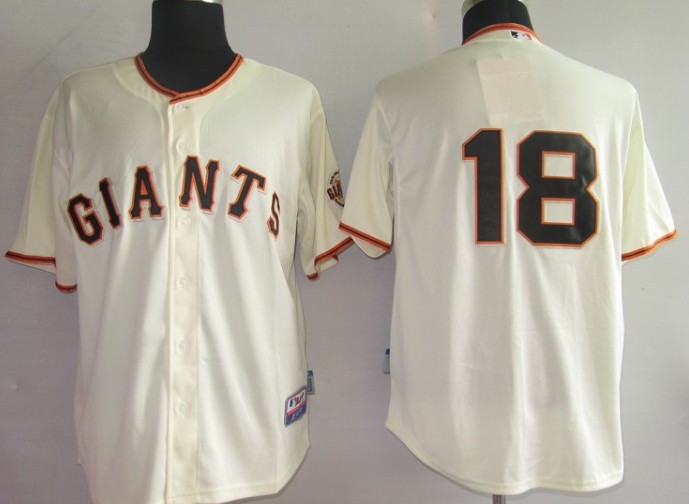 San Francisco Giants 18# Cream
