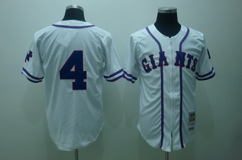 San Francisco Giants 4 Mel Ott White Jerseys Throwback