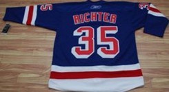 New York Rangers #35 RICHTER Blue Jersey