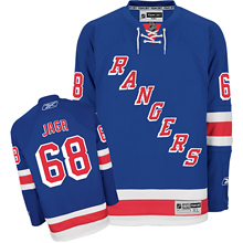 Nhl hockey jerseys,NY Rangers 68# Jaromir Jagr blue